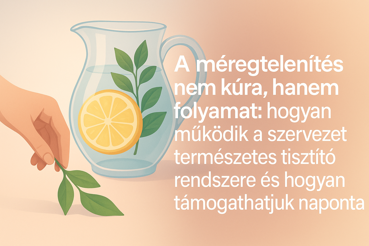 A méregtelenítés nem kúra, hanem folyamat: hogyan működik a szervezet természetes tisztító rendszere és hogyan támogathatjuk naponta